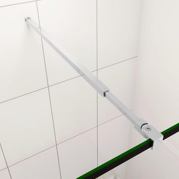 duschspa Duschwand Glaswand Walk in Dusche Trennwand Duschwand 8mm Nano Glas, Einscheibensicherheitsglas, Sicherheitsglas, (Set)