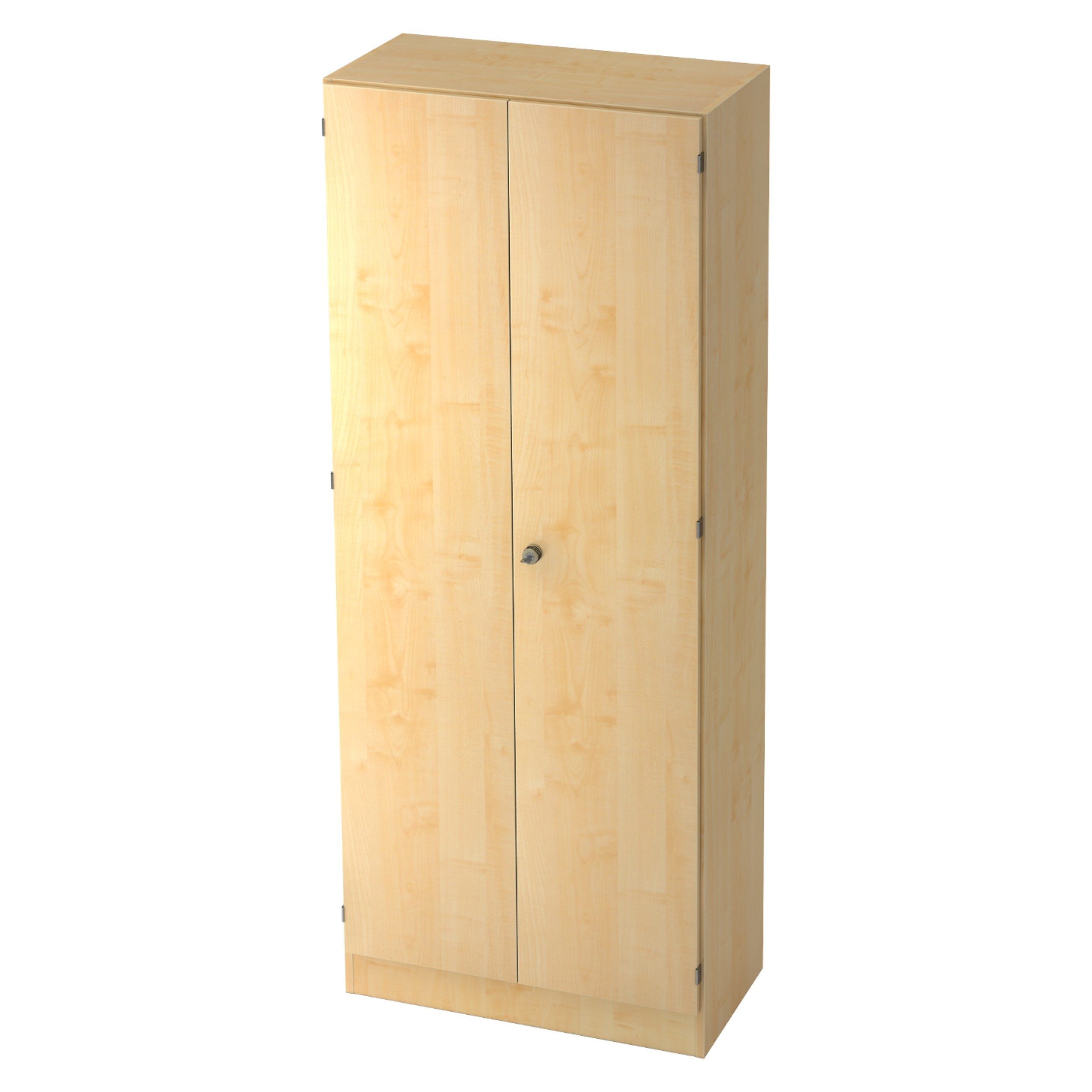 bümö Aktenschrank office Büroschrank - 5 Ordnerhöhen Dekor: Ahorn