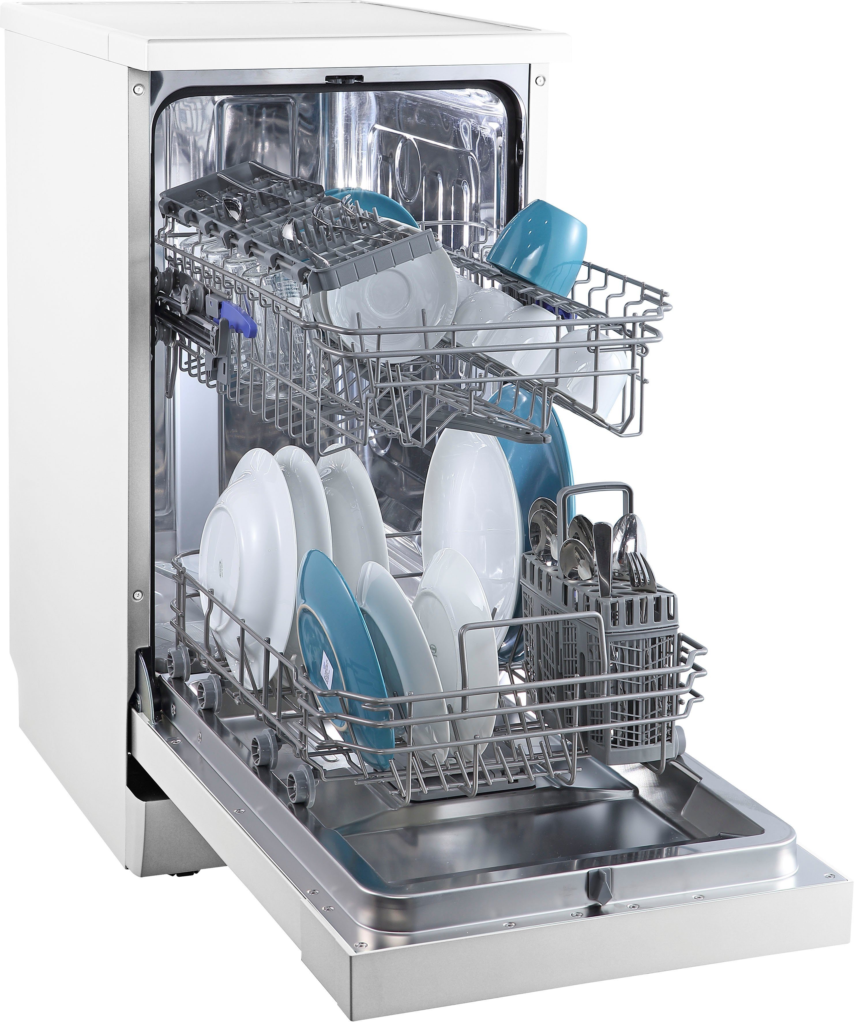 Hanseatic Standgeschirrspüler HG4585D107636QW, 10 Maßgedecke