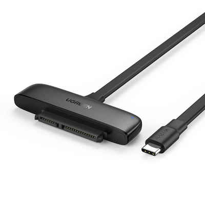 UGREEN Festplatten-Dockingstation USB-C 3.0 auf 2,5-Zoll SATA Konverter, 50cm Festplatte Support HDD SDD
