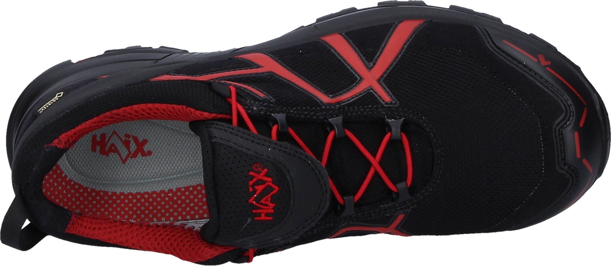 Black haix Eagle Arbeitsschuh low black/red Safety 40.1