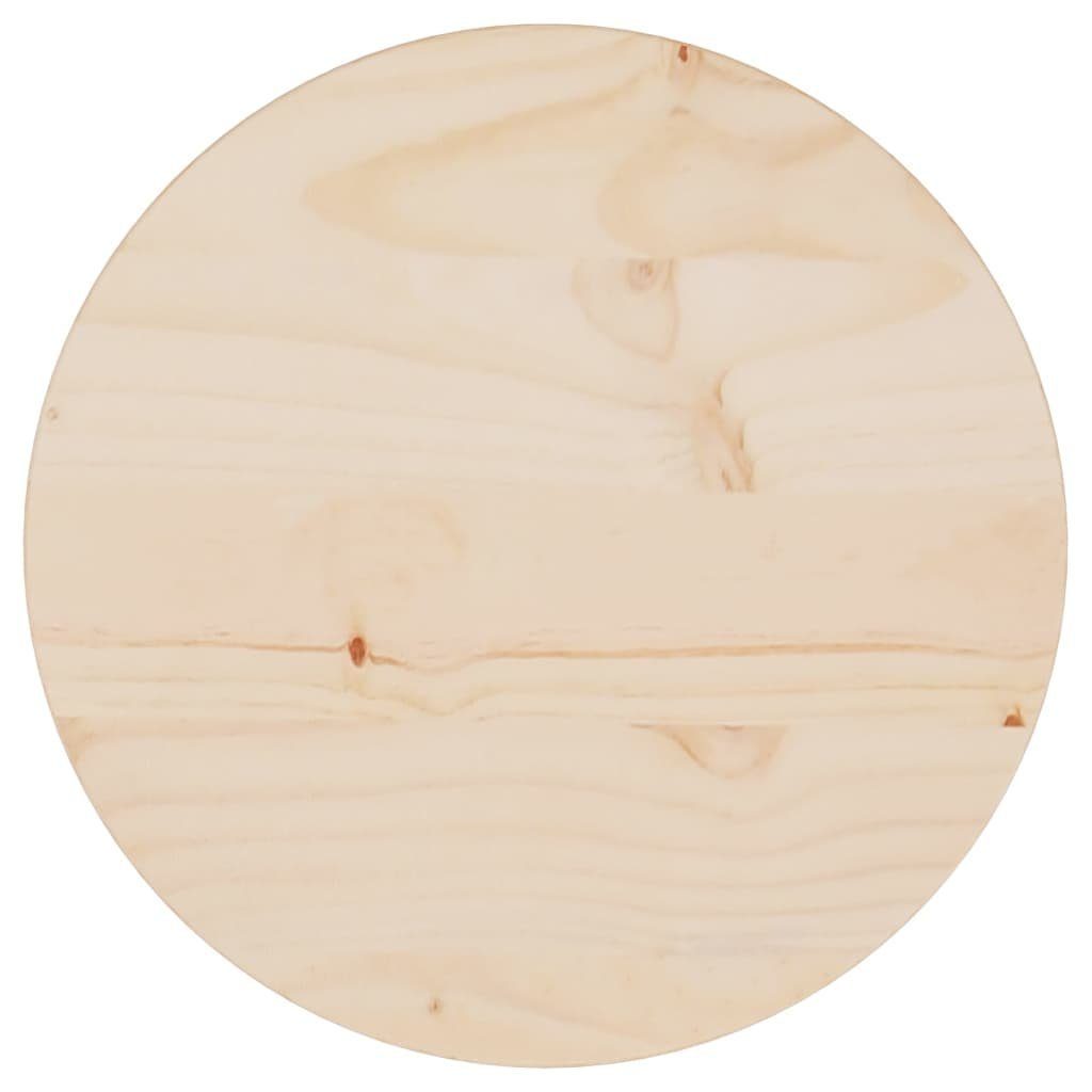 Ø30x2,5 cm Tischplatte Kiefer Massivholz St) (1 furnicato