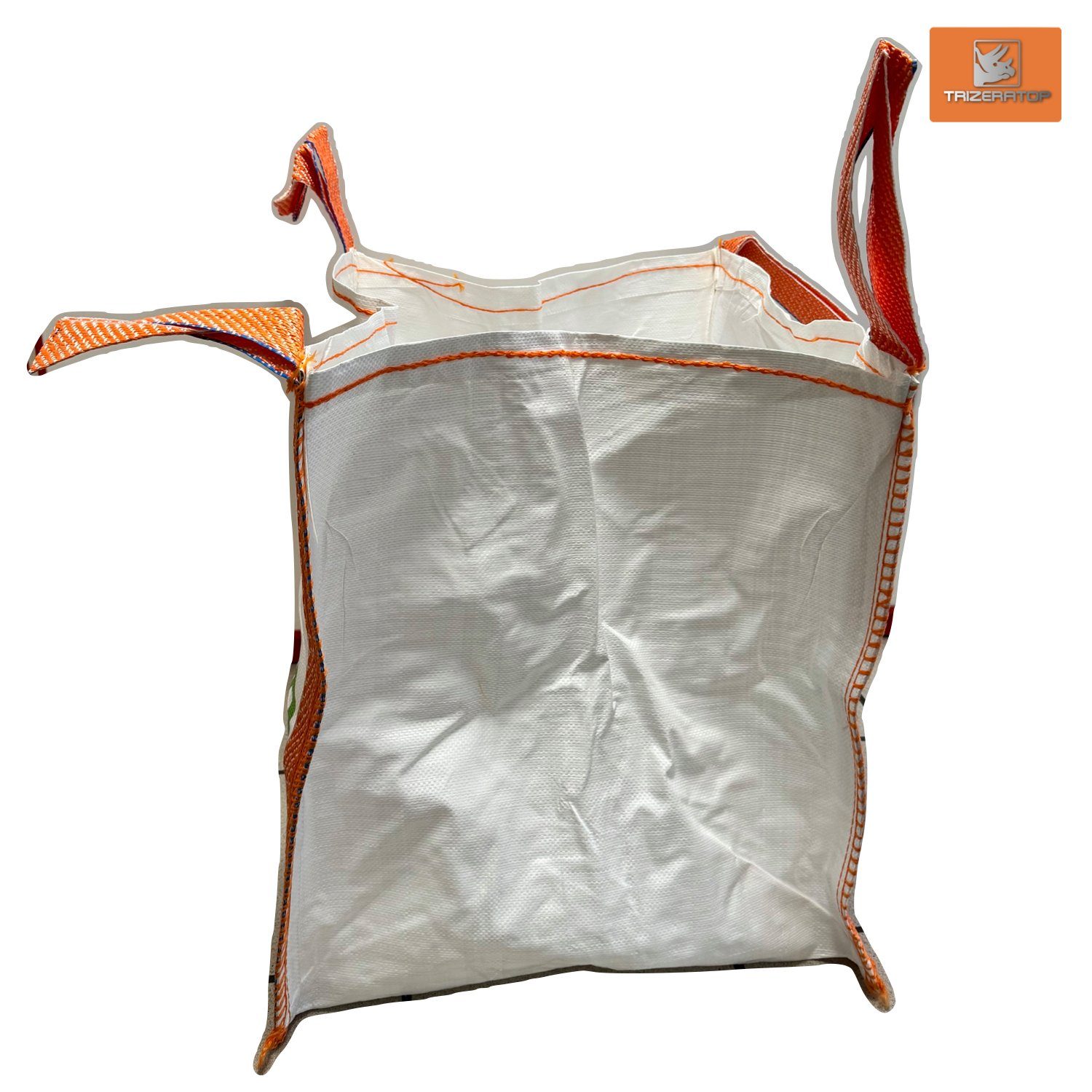 TRIZERATOP Gartensack Transportsack Big Bag 600 x 600 x 600 mm Abfallsack Laubsack bis 500kg, für kein, 216 l