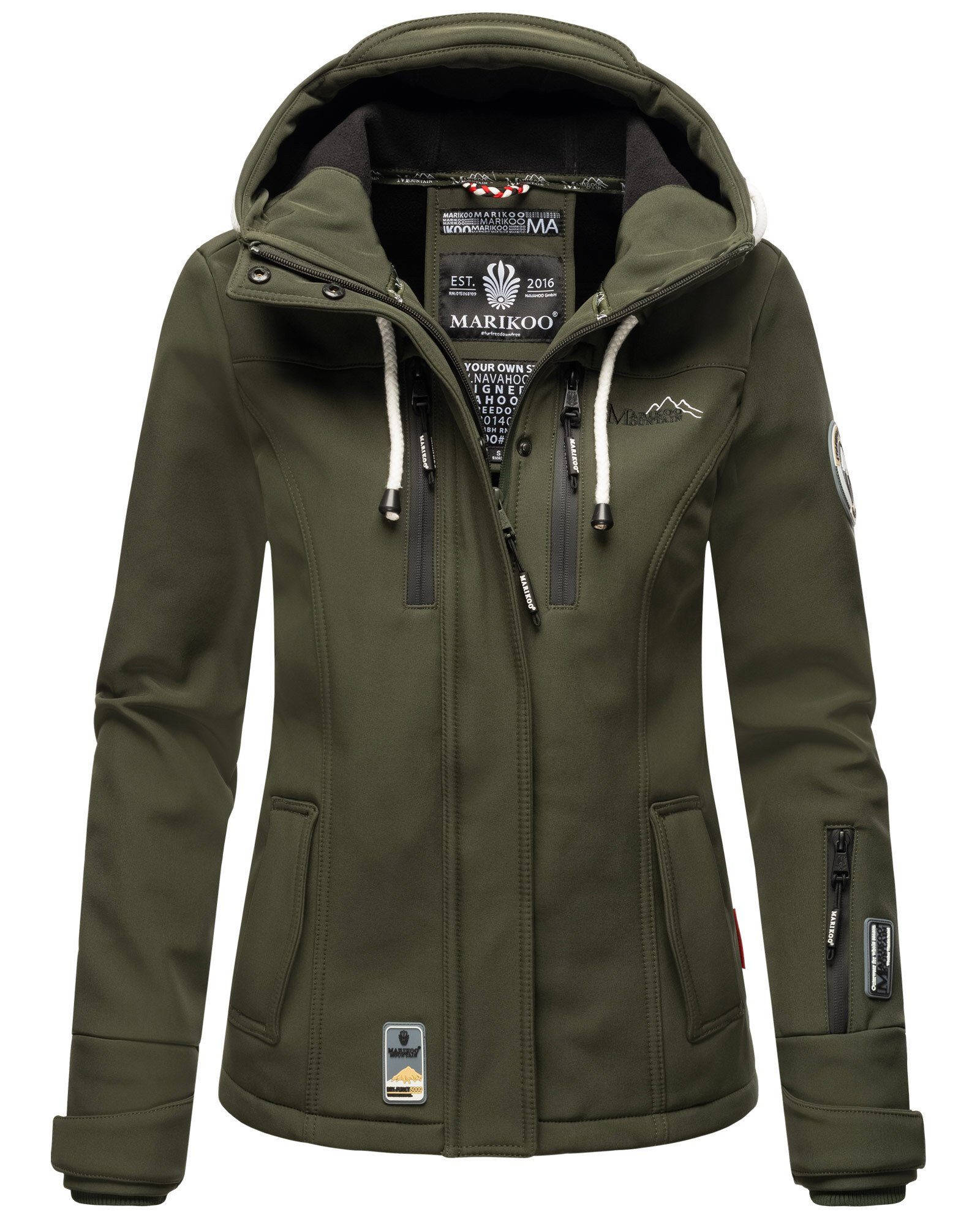 Marikoo Softshelljacke Kleine Zicke sportliche Funktionsjacke günstig online kaufen