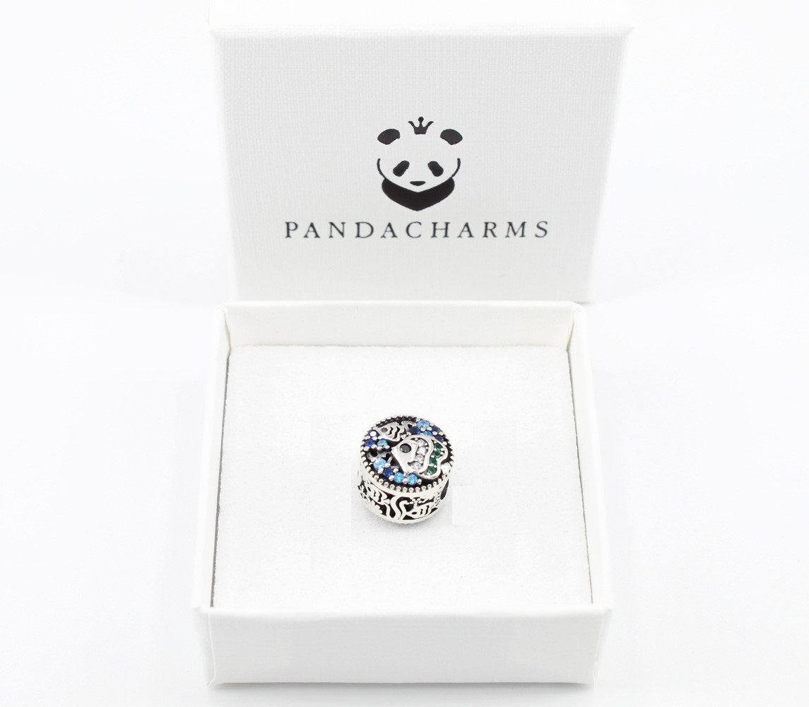 PANDACHARMS Bead Fische im türkisblauen Ozean Charm für Charm Armband, Silb günstig online kaufen