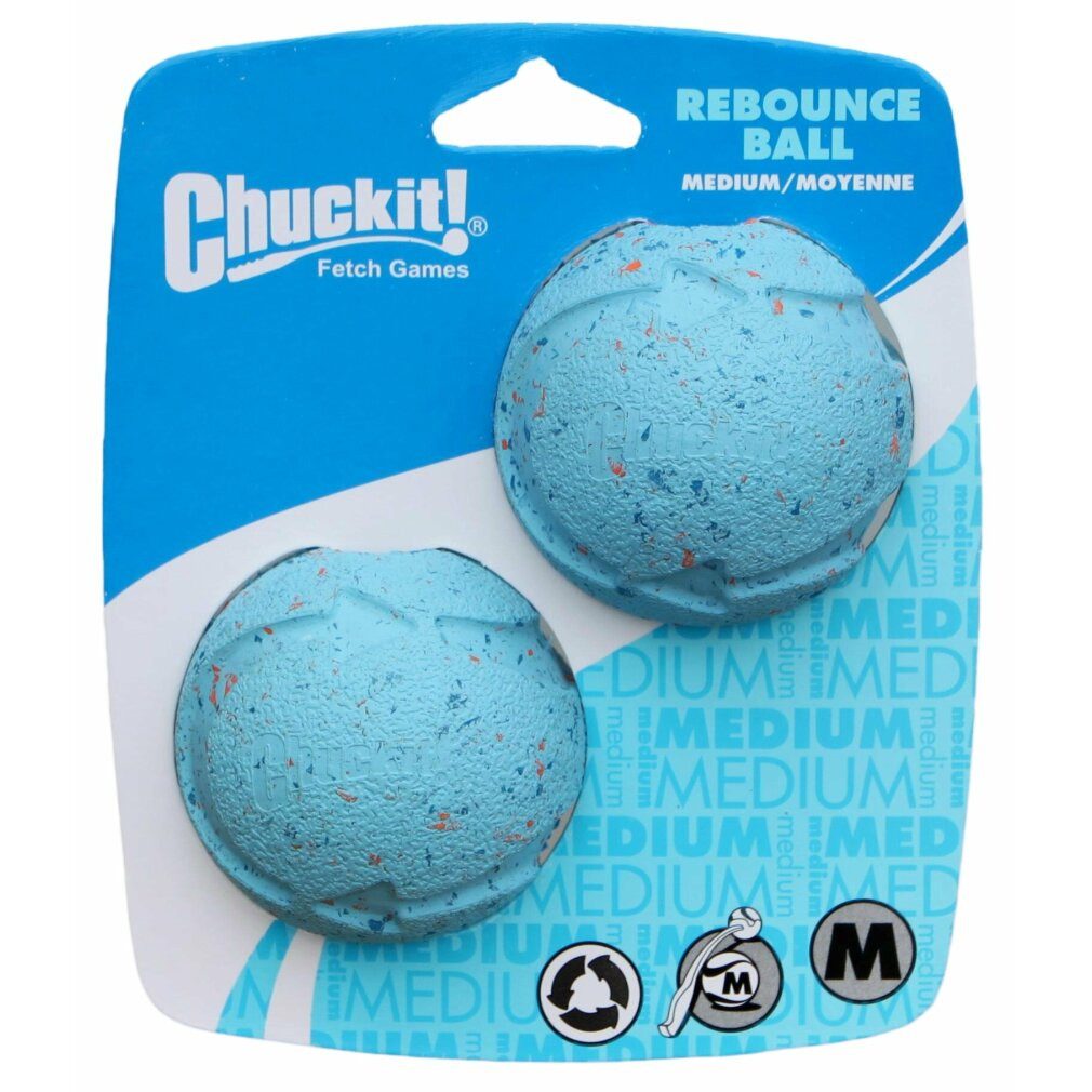 Chuckit Tierball Med Rebounce Ball 2 Pack.