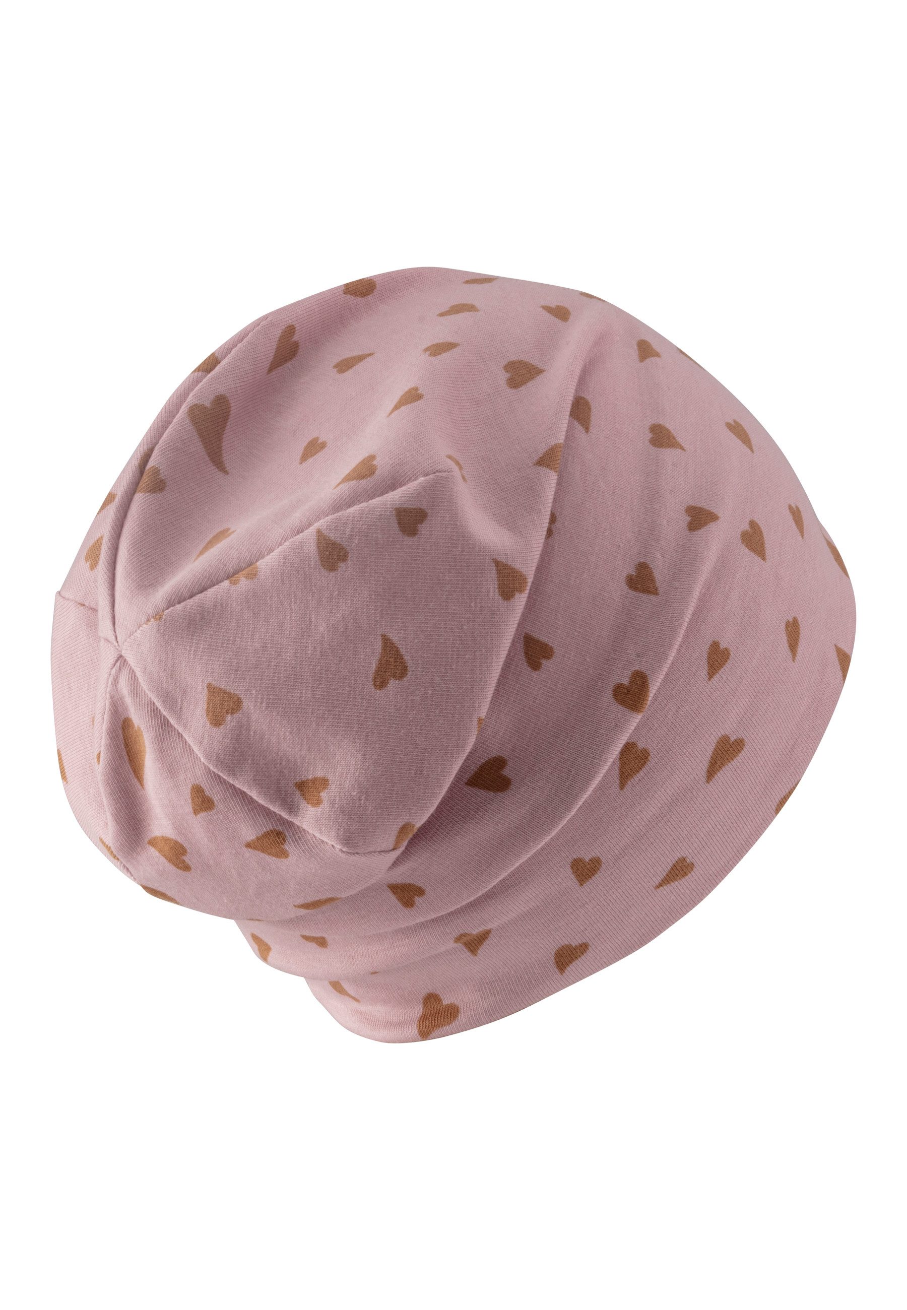 Sterntaler® Schirmmütze Beanie Herzen (1-St) günstig online kaufen