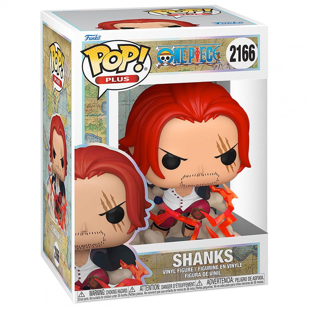 One Piece Actionfigur Funko POP! One Piece Plus Shanks, 10 cm
