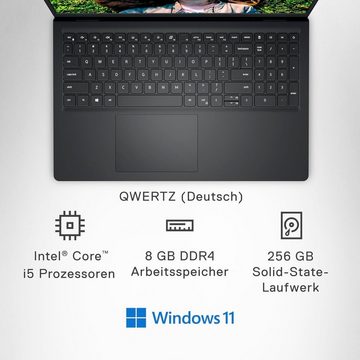 Dell Inspiron 15 (3520) Notebook (Intel Core i5 1135G7, ‎Intel UHD Graphics, 256 GB SSD, Full HD 4,2 GHz optimales Arbeiten und augenschonende Bildschirmzeiten)