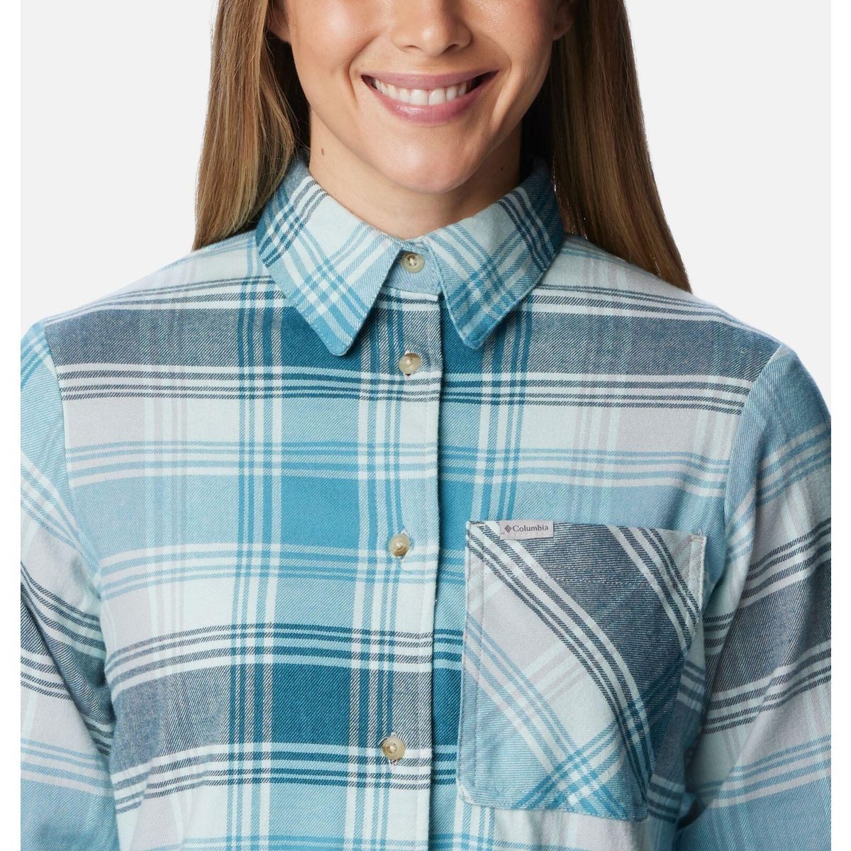 Columbia Longsleeve Calico Basin Flannel Long Sleeve Shirt
