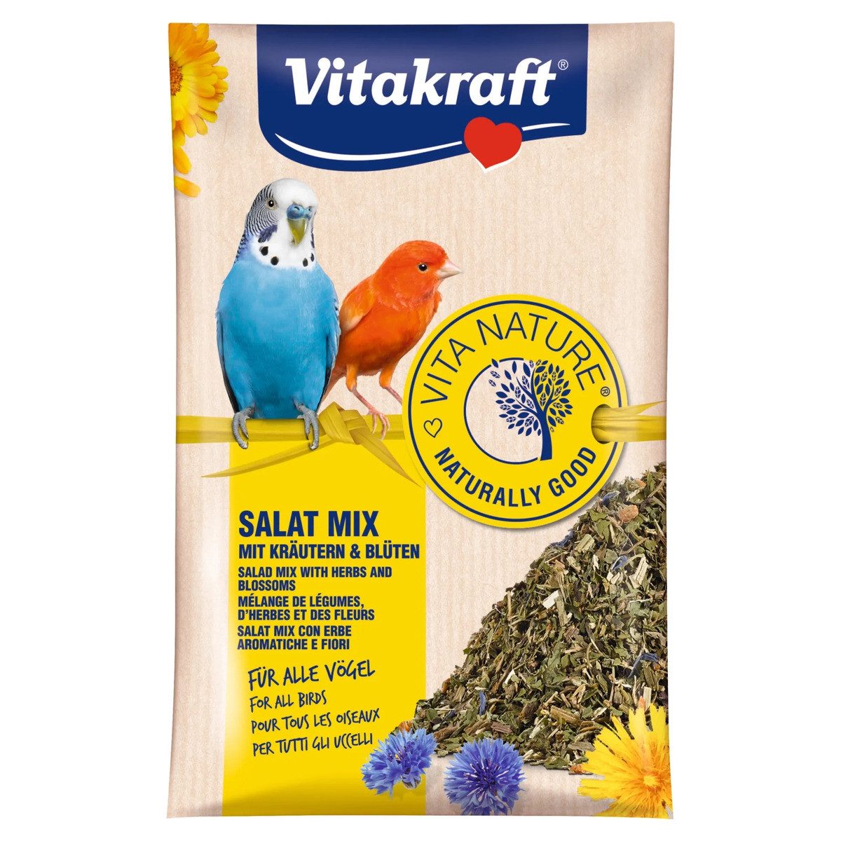 Vitakraft Salat Mix 10 g, Trockenfutter für: Vogel