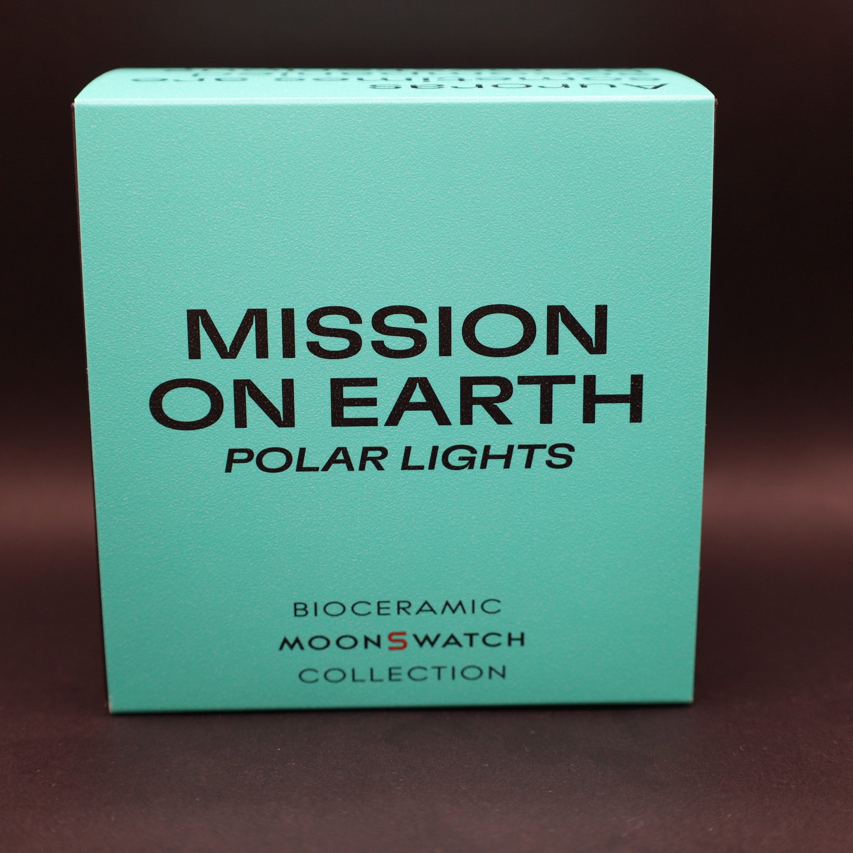 Swatch Chronograph Swatch Omega Bioceramic Moonswatch Mission on Earth - Polar Lights – Bild 5 von 5