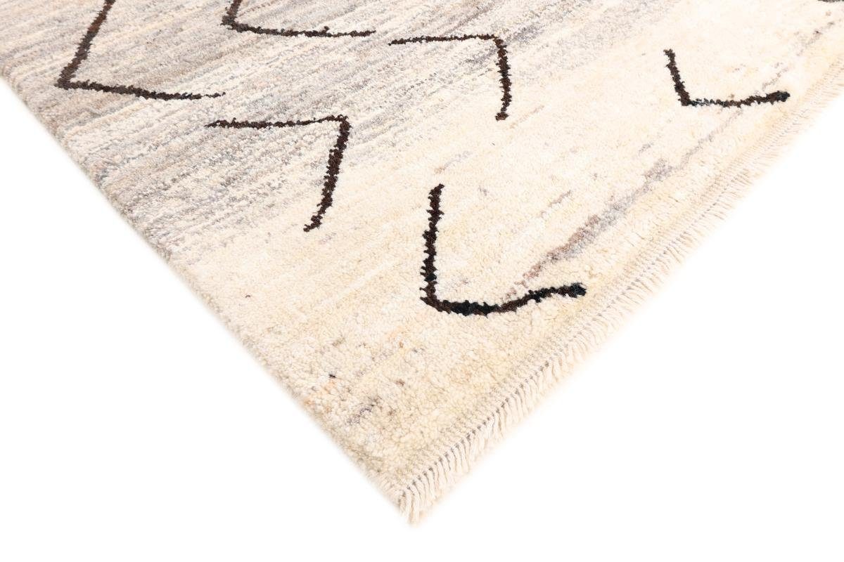 Orientteppich Berber mm 20 Trading, Design Moderner Nain rechteckig, Orientteppich, Höhe: 138x207 Handgeknüpfter