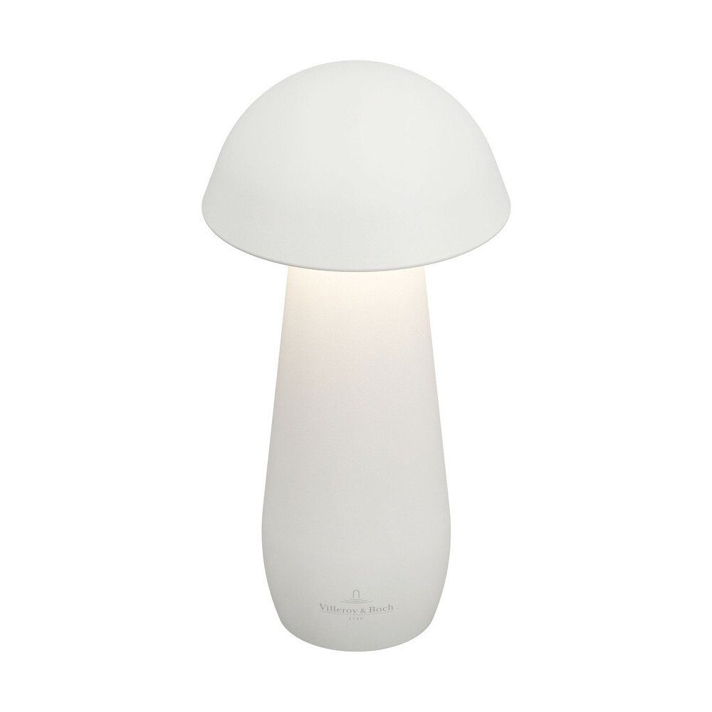 Villeroy & Boch Tischleuchte Tischleuchte 16 cm 1 W Modena weiß, Tischleuchte, Ø8cm, Aluminium, Weiß