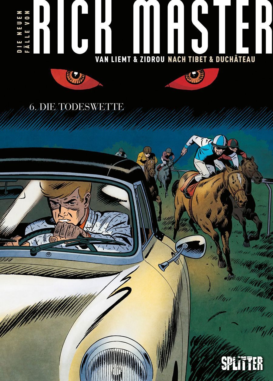 Comic Die neuen Fälle des Rick Master. Band 6 Die Todeswette Zidrou