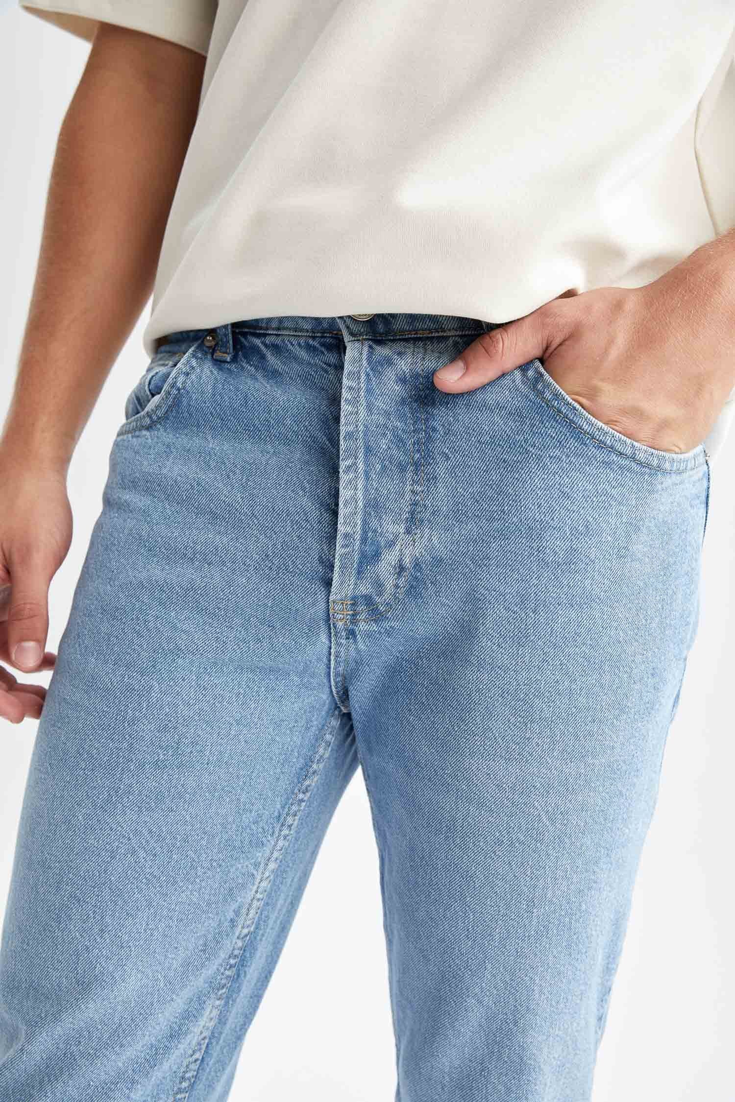 SLIM DeFacto Regular-fit-Jeans FIT Regular-fit-Jeans 90’S Herren
