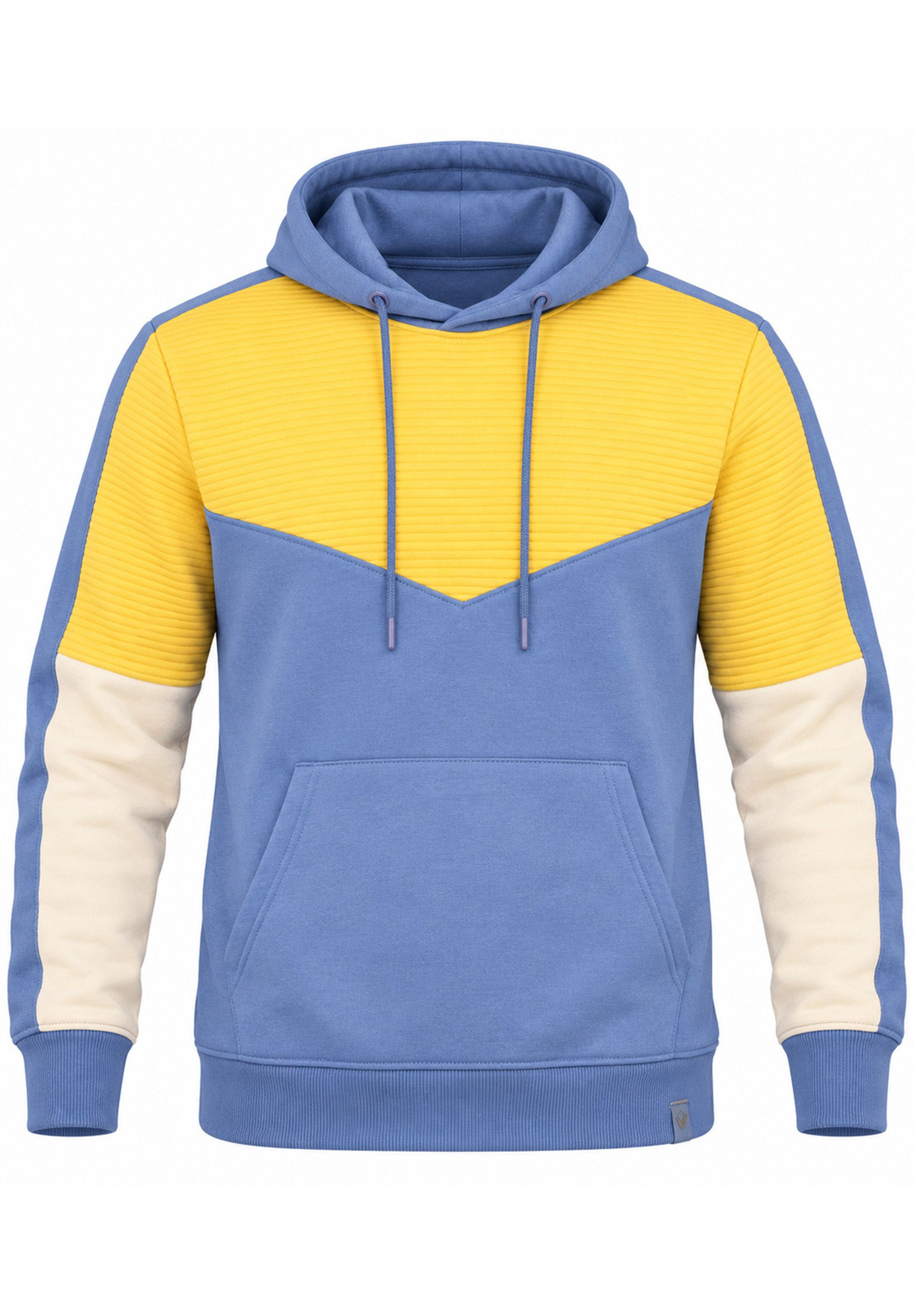 SOULSTAR Hoodie Colour Block Pullover für Herren Kapuzenpullover Kapuzen-Sweatshirt Sweater
