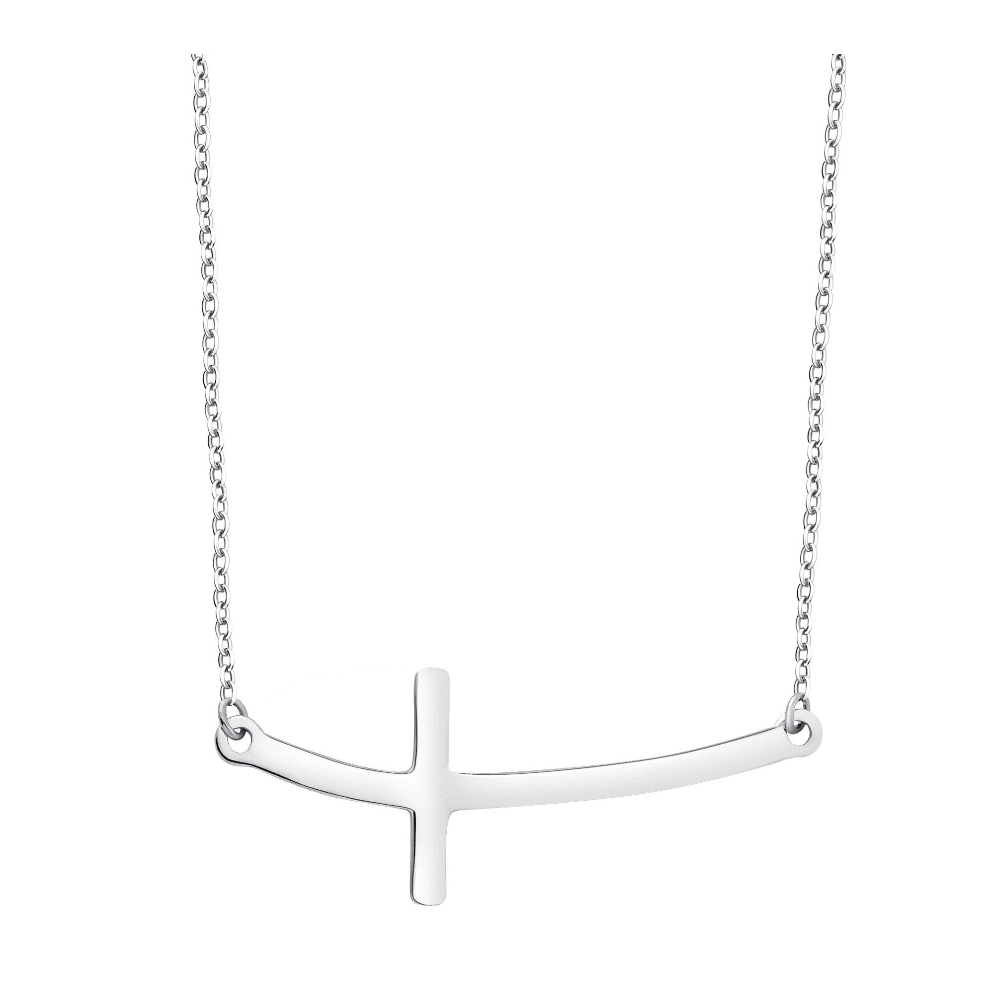 Sofia Milani Kette mit Anhänger Kreuz, 925 Silber Damen Schmuck - N0234 günstig online kaufen