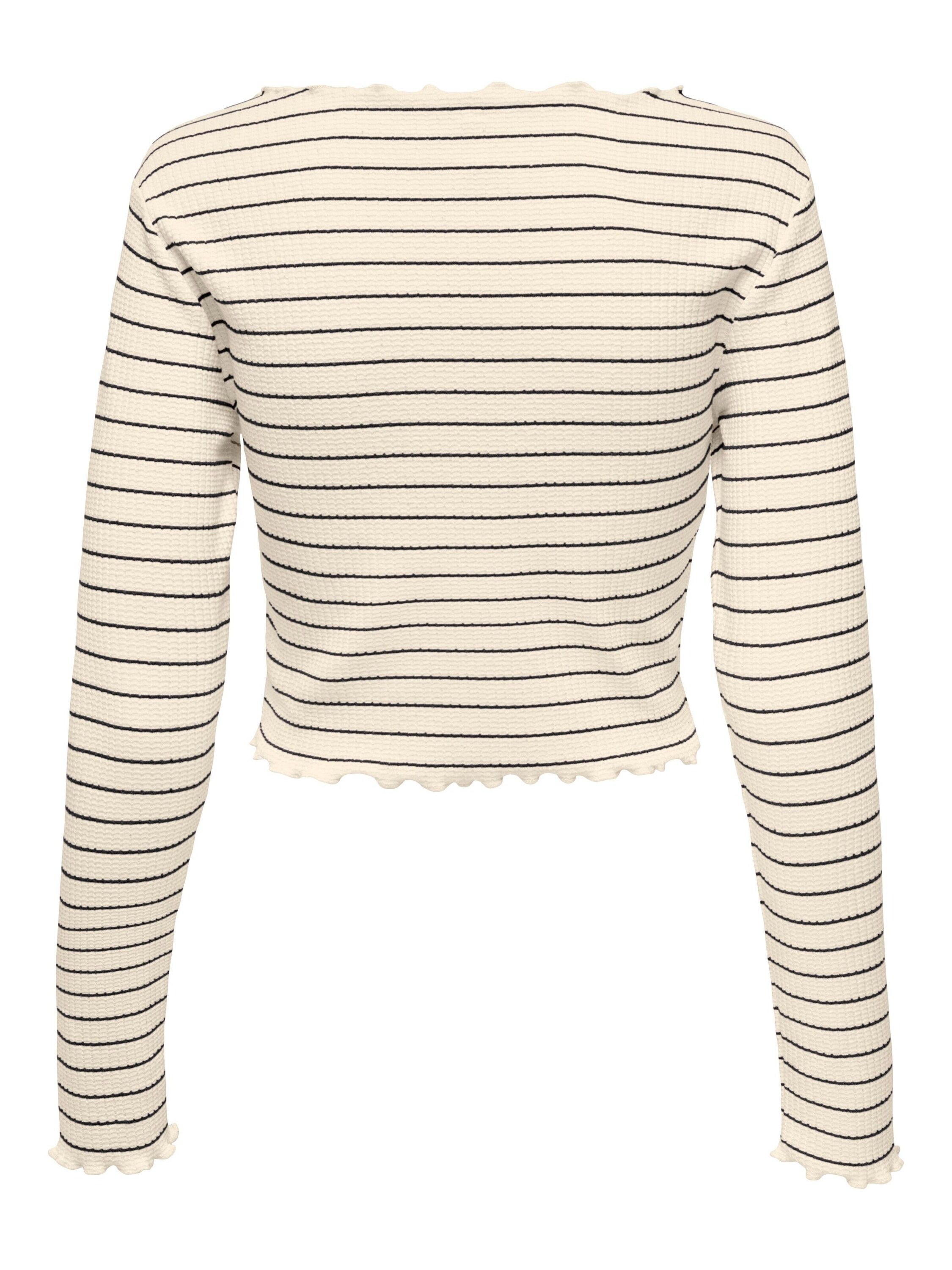ONLY Langarmshirt ONLANITS (1-tlg) Plain/ohne Details