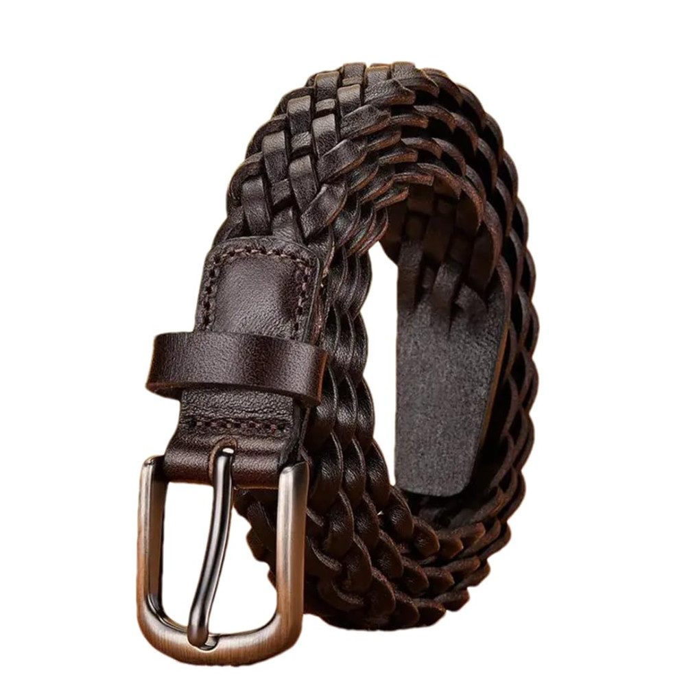 Blusmart Flechtgürtel Damen Geflochtene Gürtel (Handgewebter Ledergürtel, R günstig online kaufen