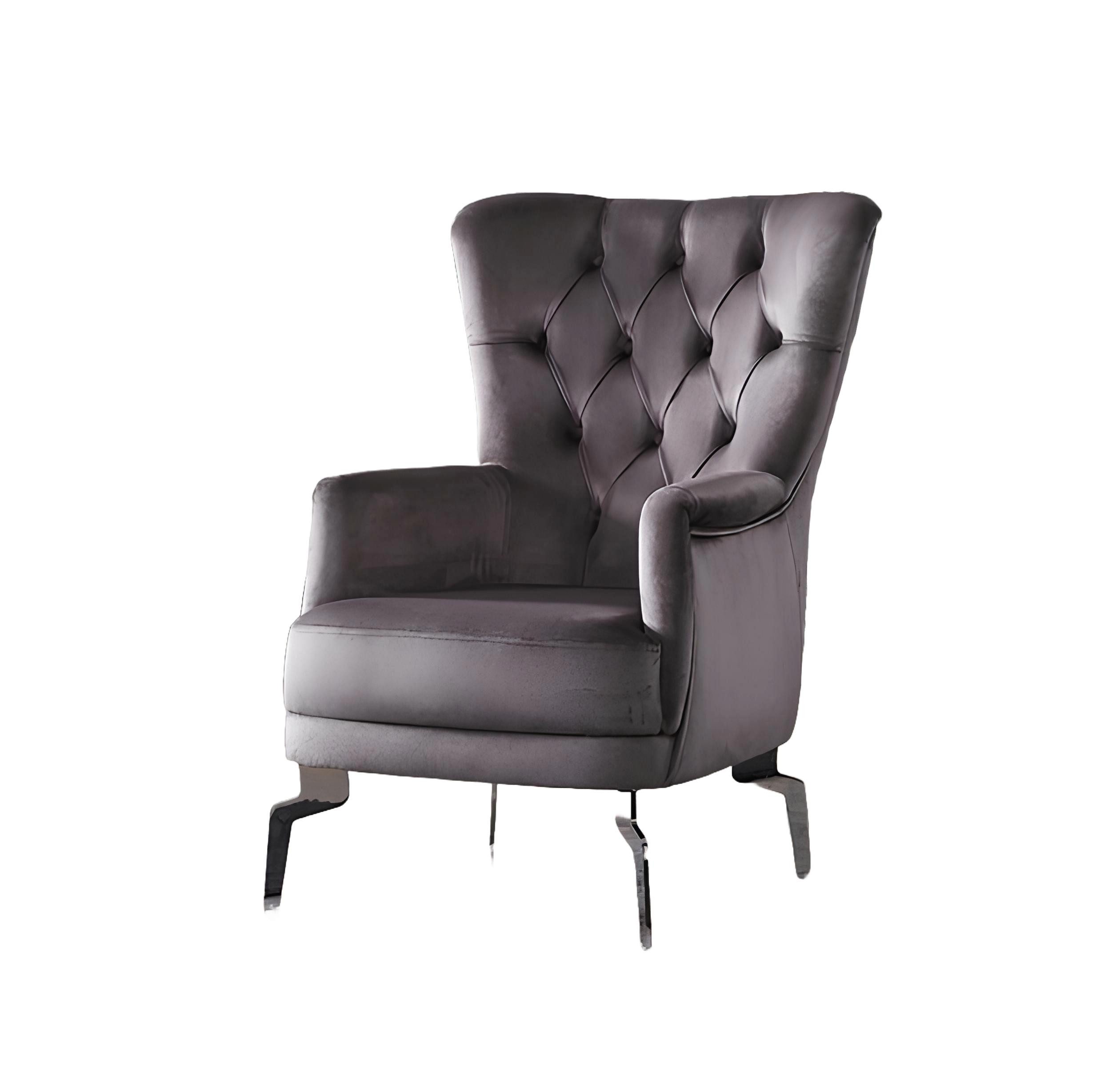 Sessel Luxus 1 Sitzer Sofa Polster Design Stoffsofas Wohnraum