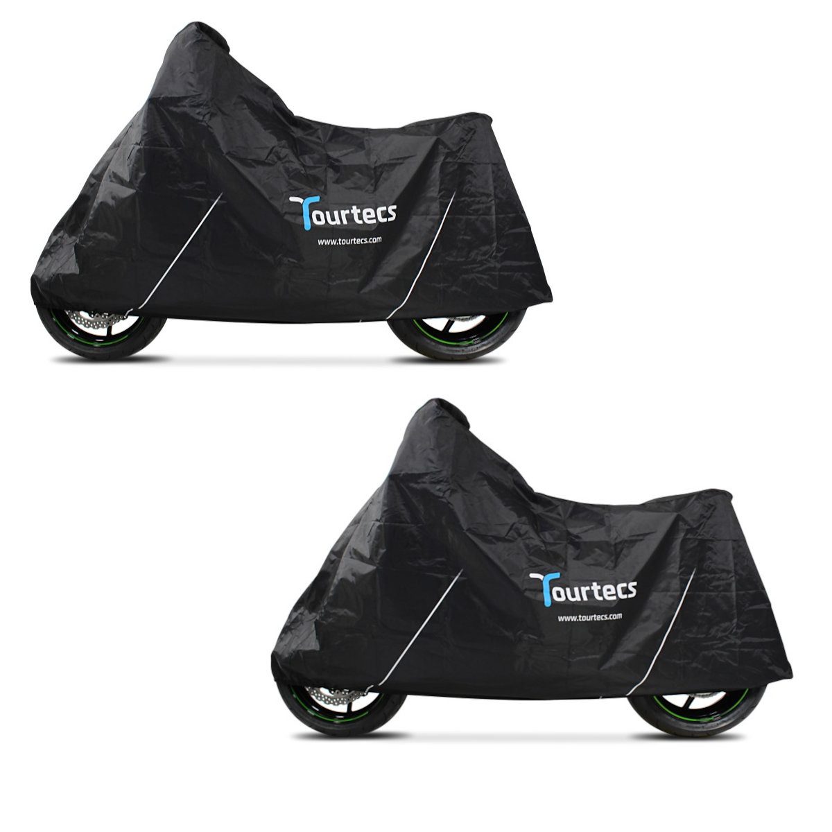 Tourtecs Sitzbank 2x Motorrad Abdeckplane passend für Vespa GTS 300 / GTS 250 / GTS 125
