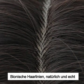 Scheiffy Kunsthaarperücke Perücken, kurze Haare, Elfenperücken, Schräger Pony, atmungsaktiv