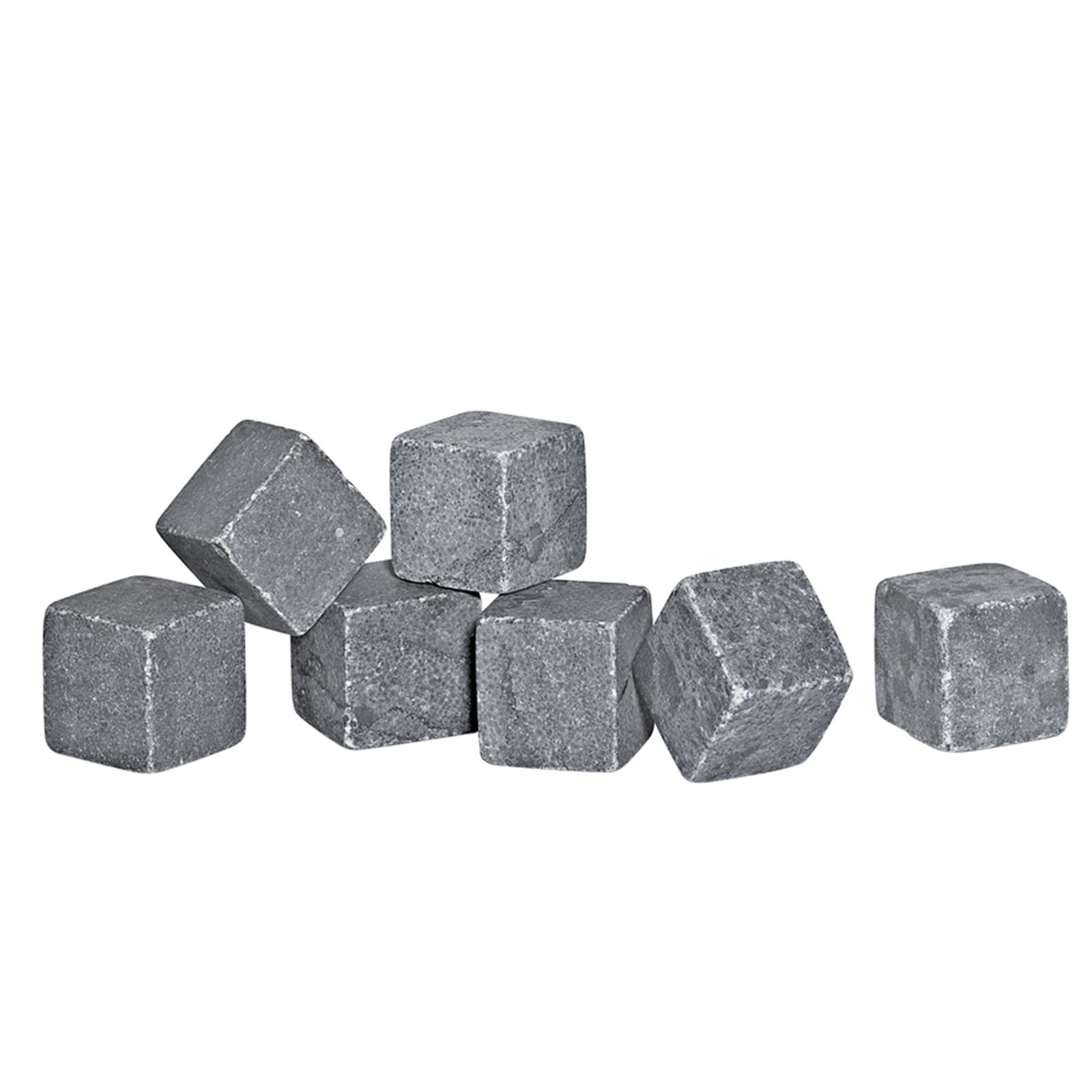 COOL ROCKS, 9er-Set Kühlsteine (9-tlg) Cilio Granit, Eiswürfelbehälter