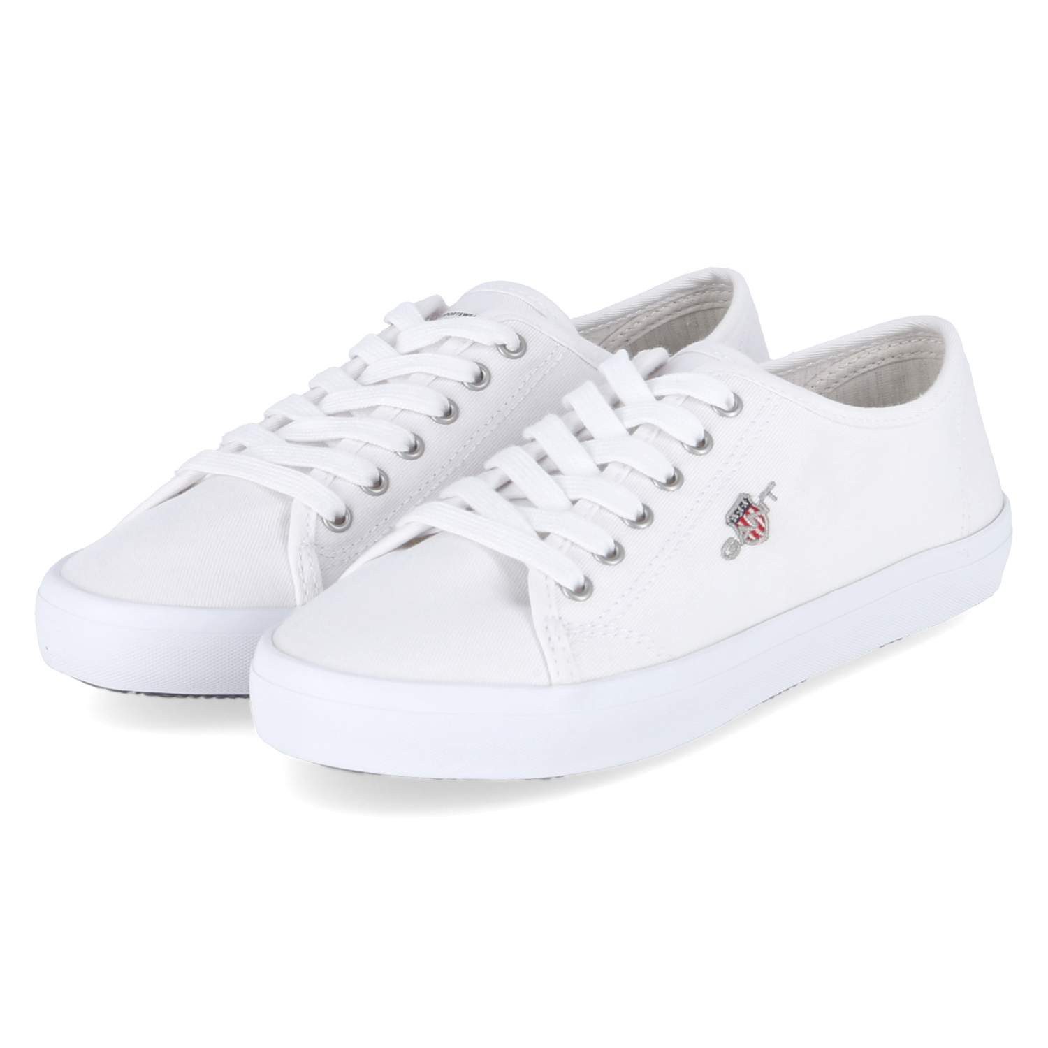 Gant Gant 32538309/G29 Damen Textil weiss Schnürschuh günstig online kaufen