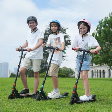 HITWAY E-Scooter 5.5 Zoll Elektroscooter mit 12km Langstrecken Akku, Faltbarer E-roller, 20,00 km/h, Geschenk für Kinder und Jugendliche(8-12-16 Jahre)