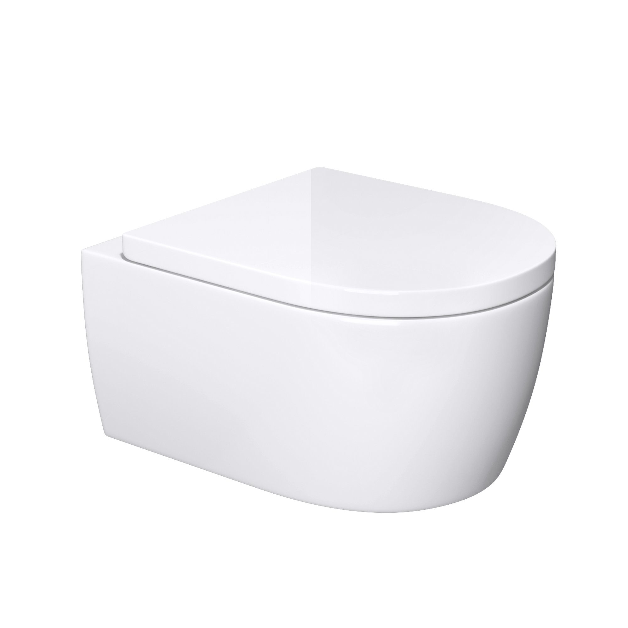doporro Tiefspül-WC Hänge WC Spülrandlos Wand-WC günstig online kaufen