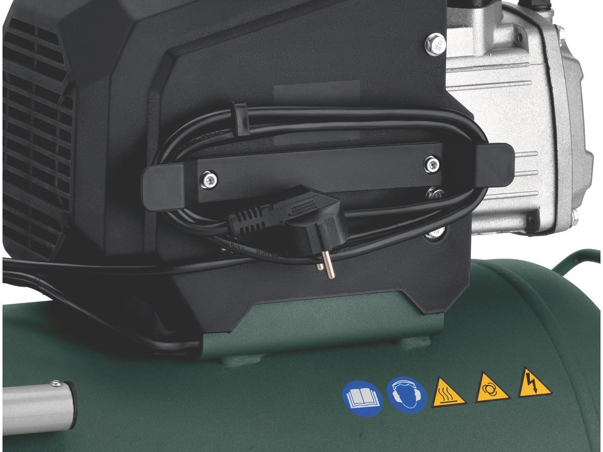 metabo Kompressor Basic 250-50, 1500 W, max. 8 bar, 50 l, 2-tlg., 1,5 kW Leistung, 8 bar Betriebsdruck, 50 L Kesselvolumen