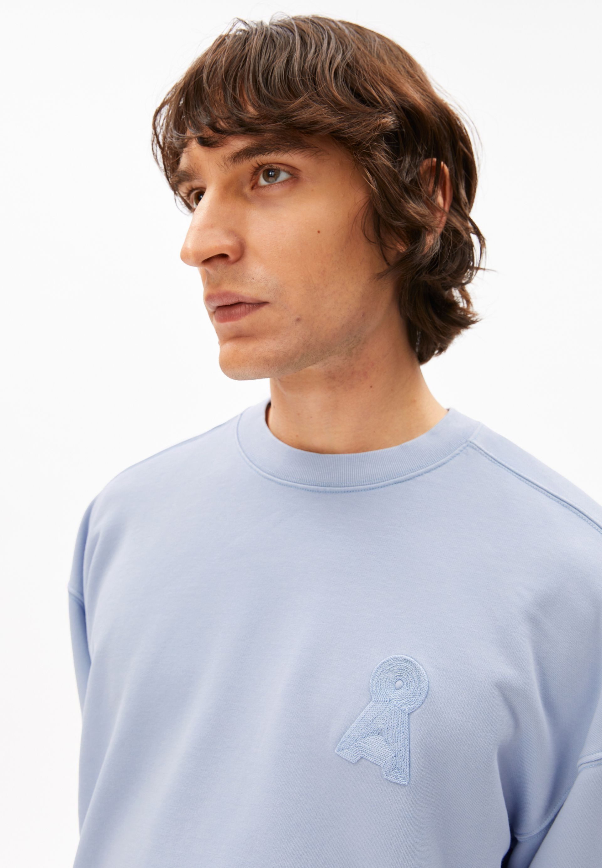 Armedangels Sweatshirt ICONIC Å GMT DYE Pullover aus Bio-Baumwolle Relaxed Fit