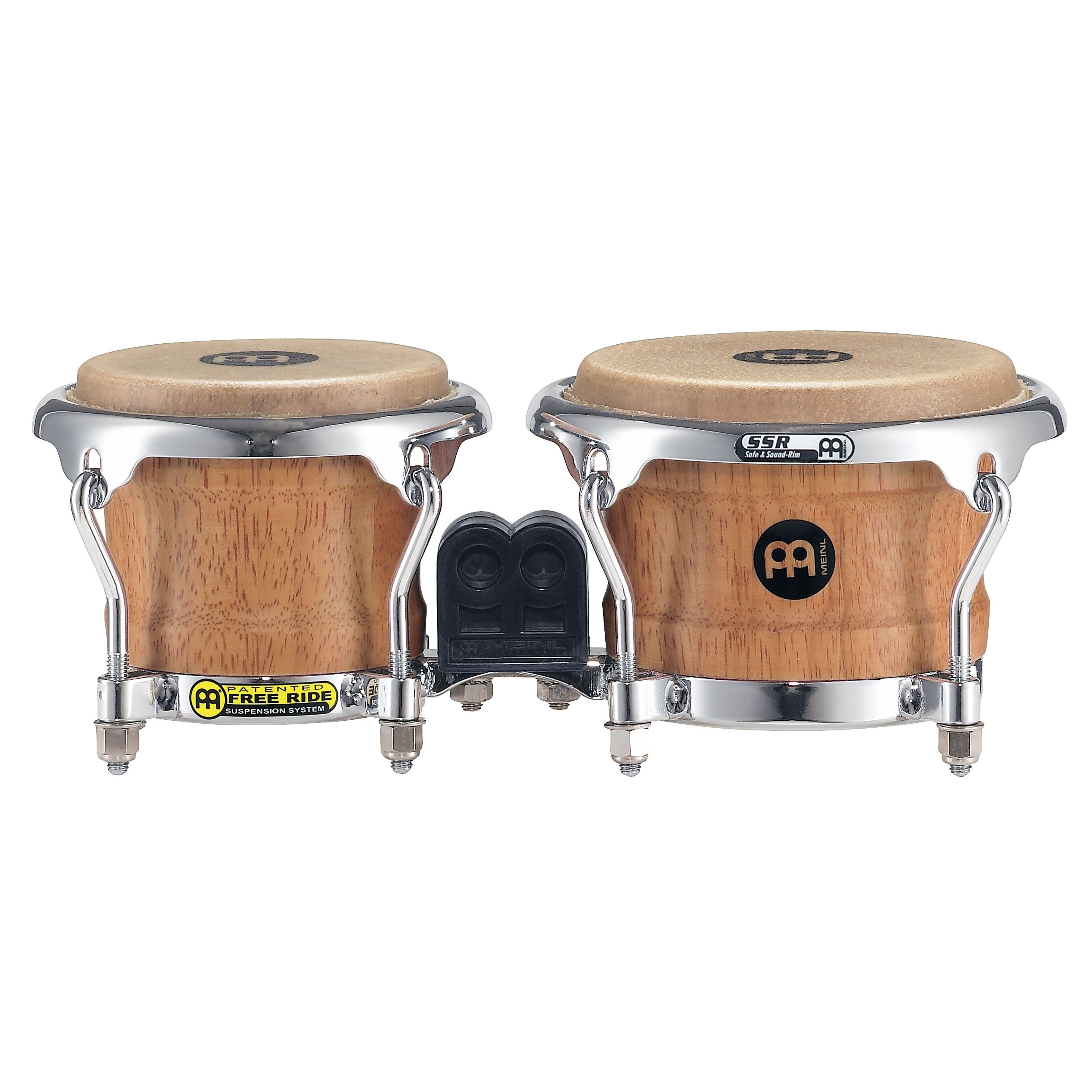 Meinl Percussion Bongo,Mini Bongos FWB100, 3 1/2"+4 1/4", Super Natural, Percussion, Bongos, Mini Bongos FWB100, 3 1/2"+4 1/4", Super Natural - Bongo