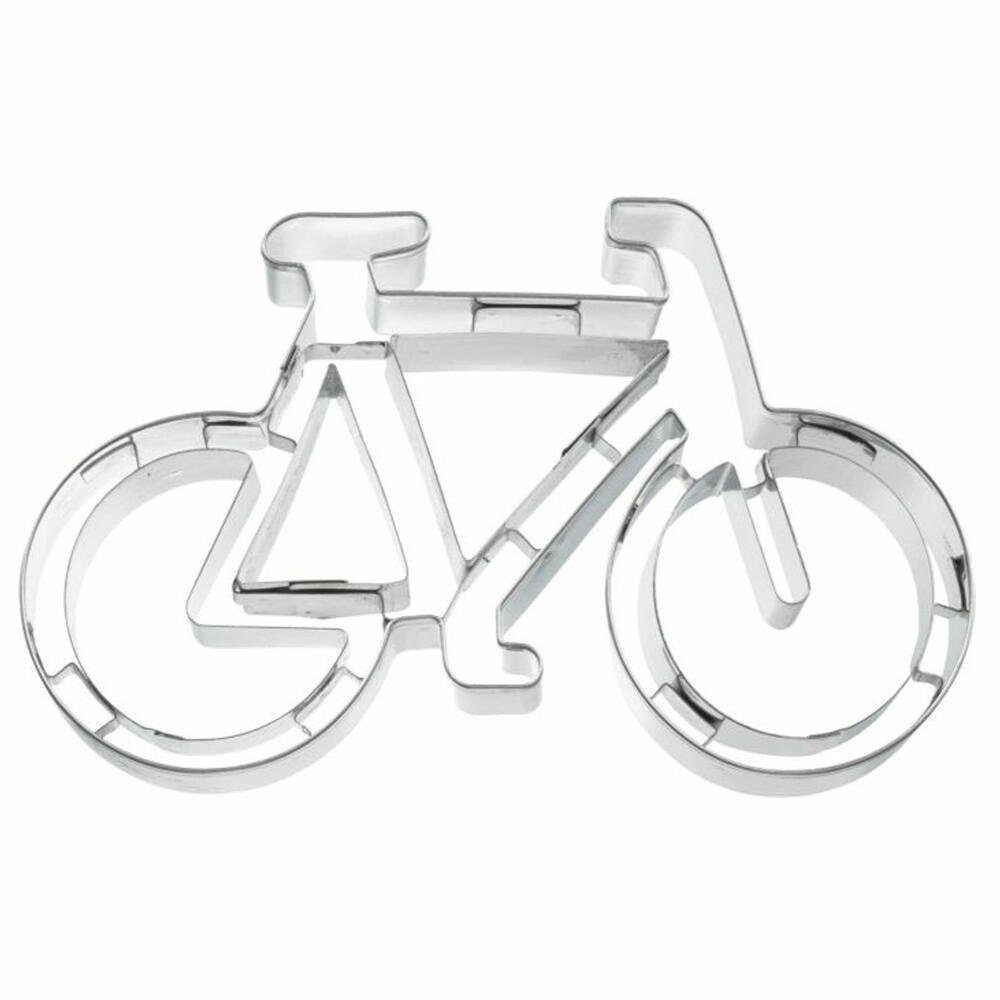 Birkmann Ausstechform Fahrrad 11 cm, Edelstahl