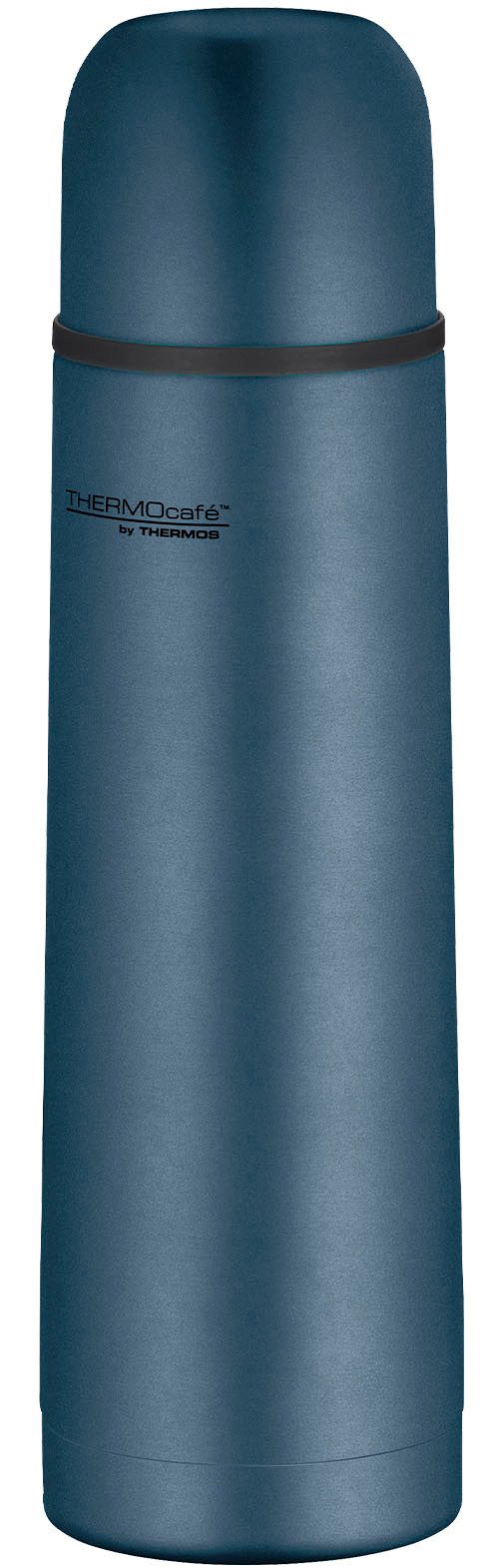THERMOcafé Isolierflasche TC EVERYDAY, Edelstahlkörper, spülmaschinenfest, mit Twist & Pour Lid und Trinkbecher (nicht isoliert)