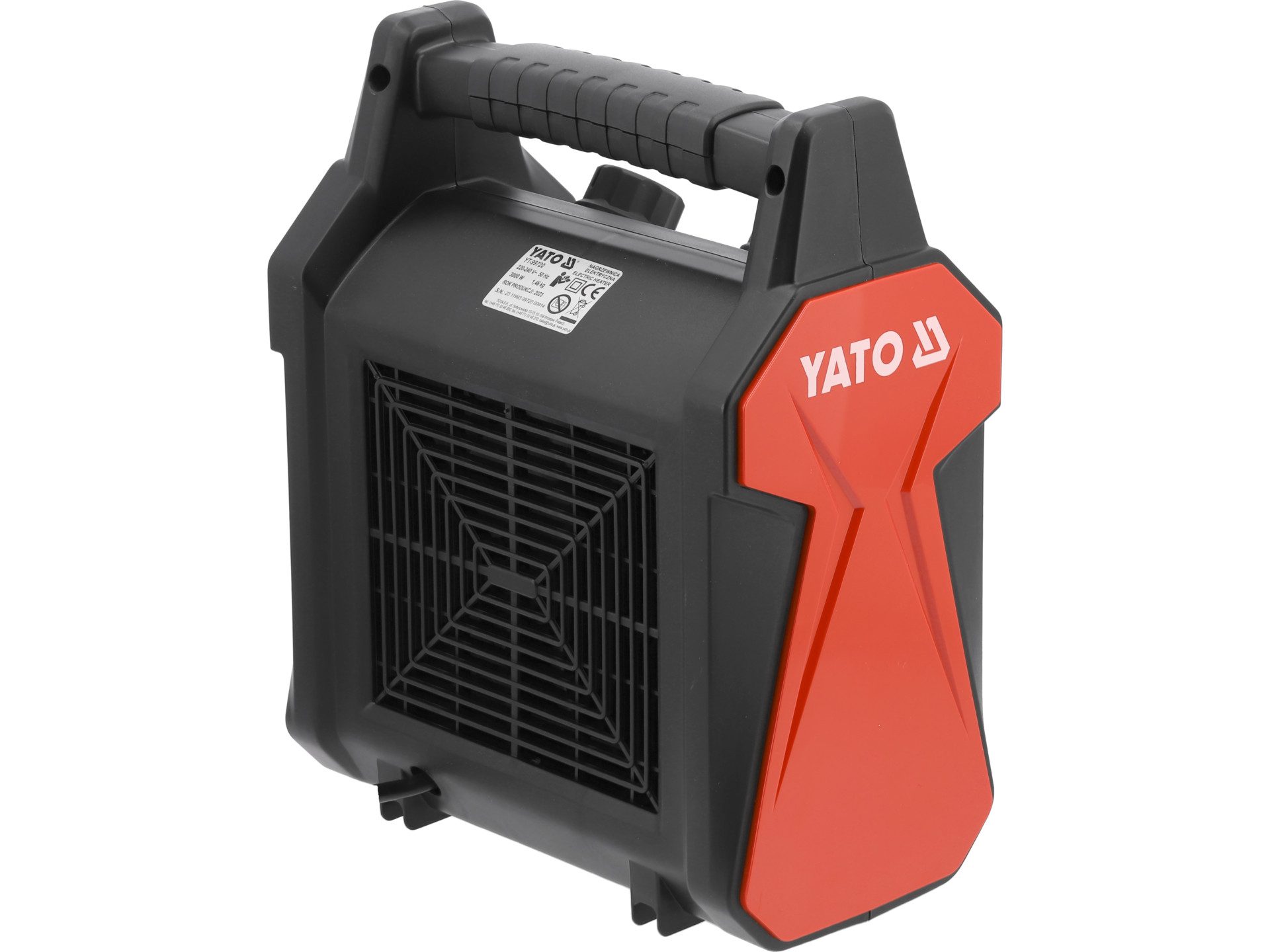 Yato Heizgerät Riscaldatore, termoventilatore, termoventilatore 3000W con termostato, 3000 W
