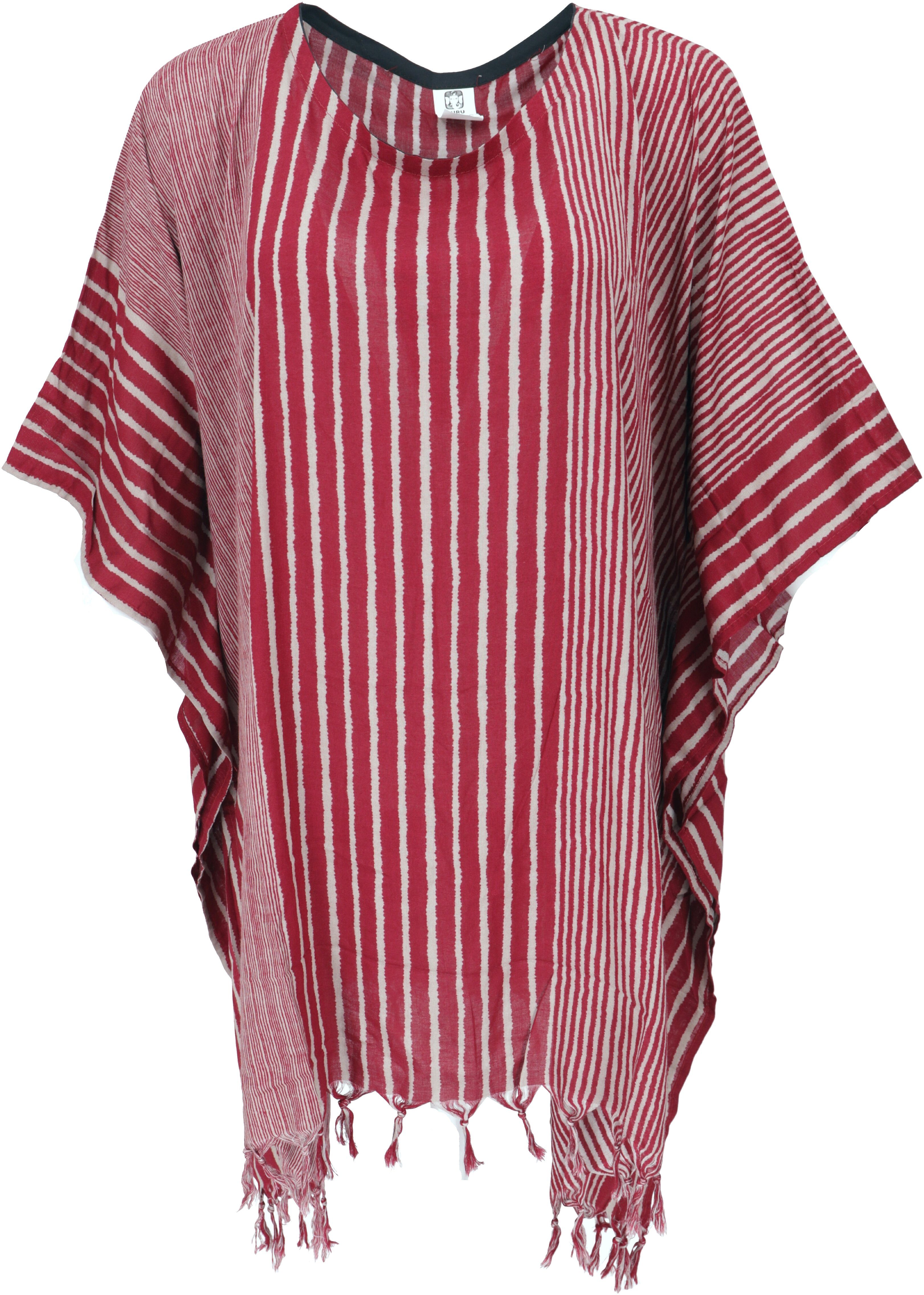 Guru-Shop Longbluse Kaftan, Ibiza-Style Tunika, gestreifter.. alternative B günstig online kaufen