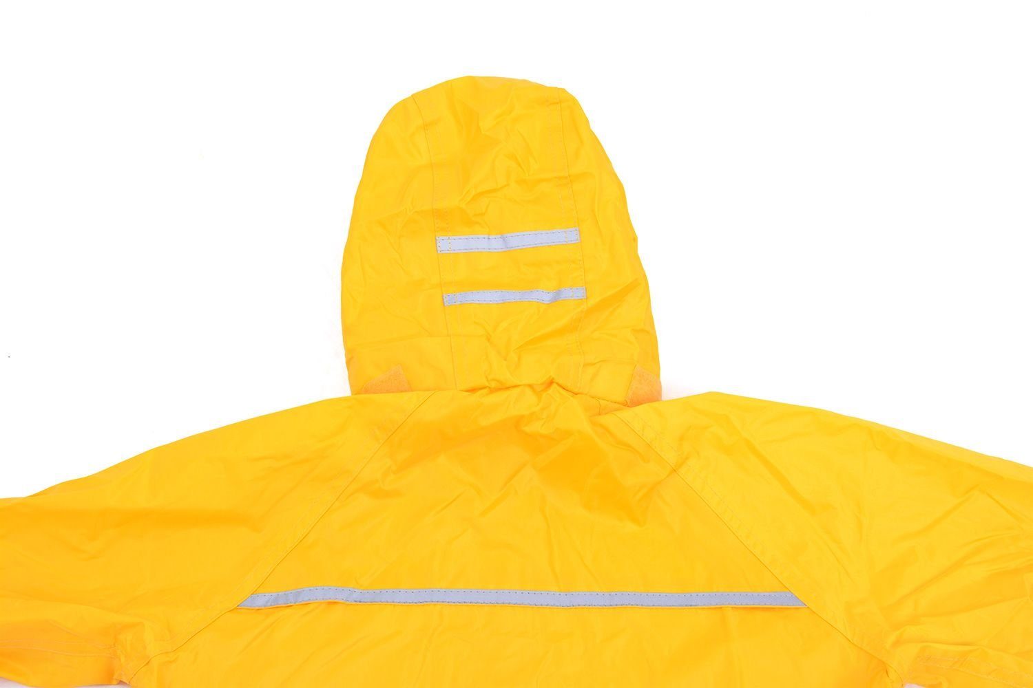DRY KIDS Regenanzug (1-tlg), Wasserdichtes Gelb Regenbekleidung reflektierende Regenanzug-Set, Kinder