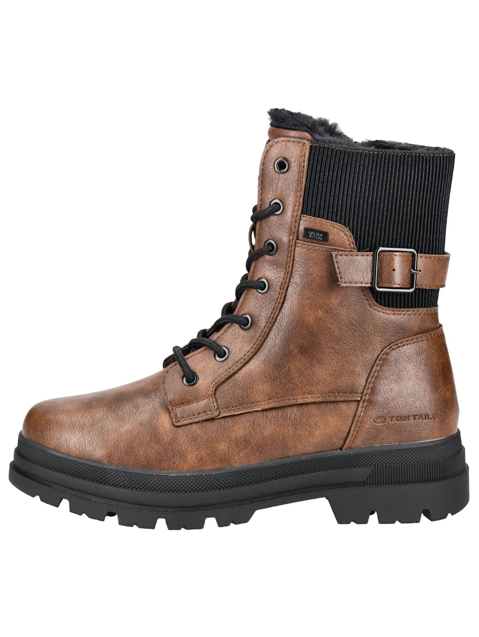 TOM TAILOR Tom Tailor Stiefelette Lederimitat günstig online kaufen