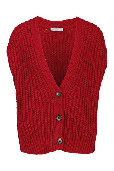 Rich & Royal Strickweste Vest chunky structure