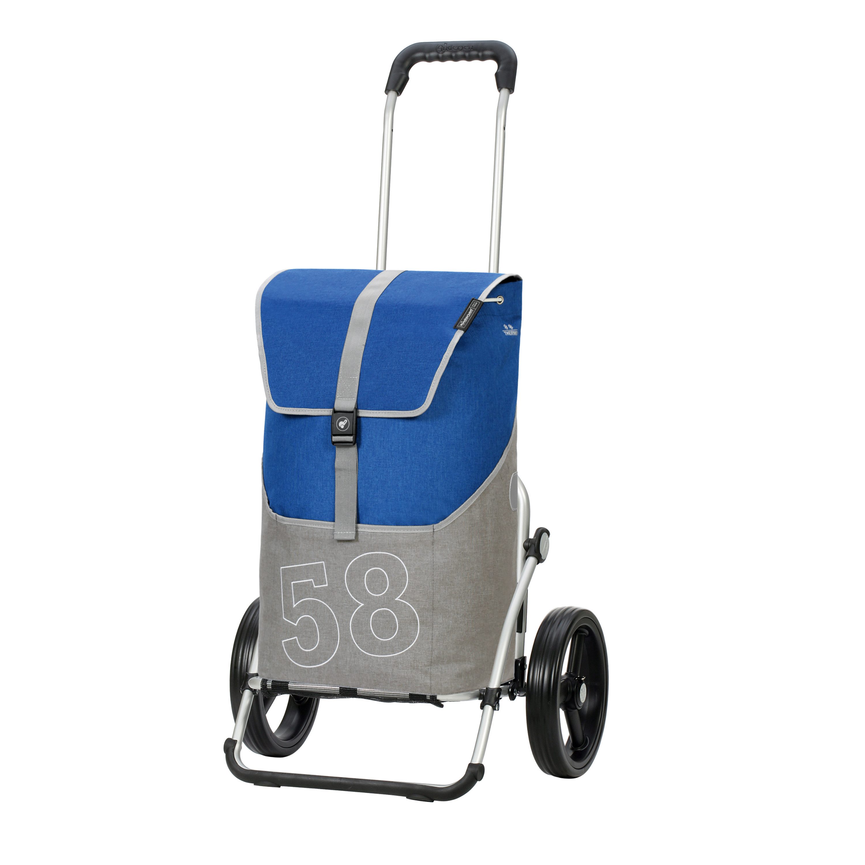 Einkaufstrolley Royal Shopper Filip blau