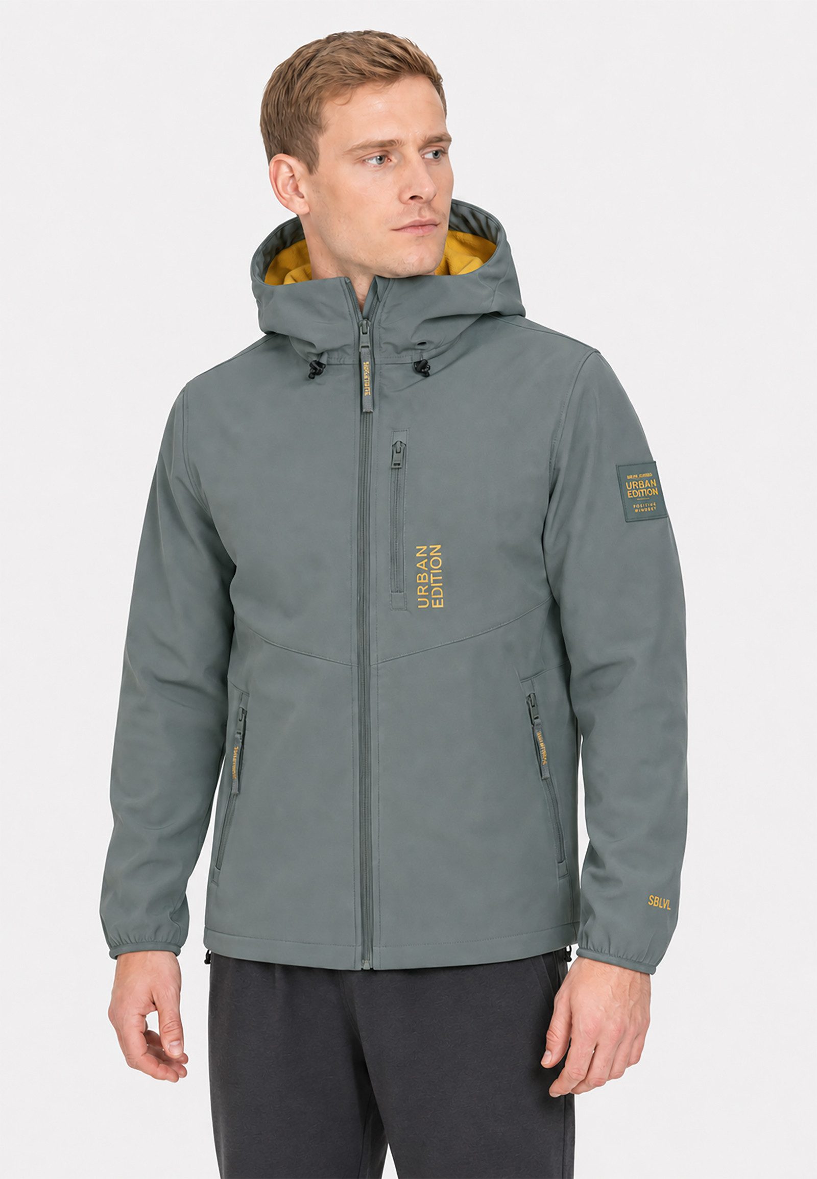 SUBLEVEL Blouson Lässiges Oberbekleidungsstück für Herren (1-St) Normal Fit Stehkragen Langarm Einfarbig wasserabweisend