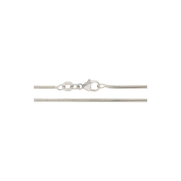 JuwelmaLux Silberkette Halskette Silber Schlangenkette 78 cm (1-tlg) Damen Halskette Silber 925/000 inkl. Schmuckschachtel AN11059