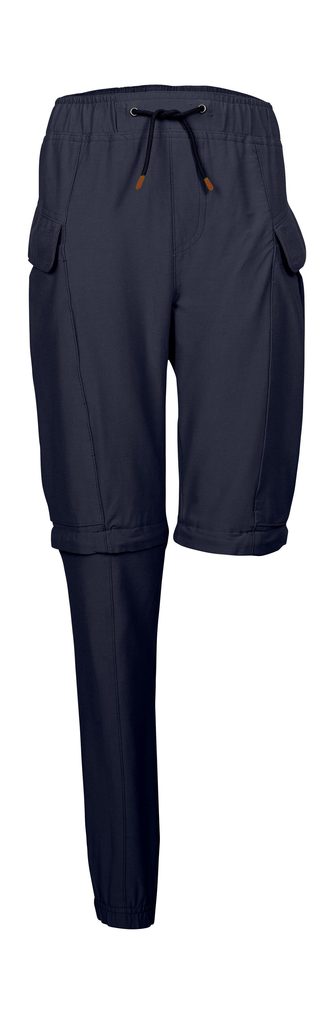 Killtec Zip-off-Hose KOS 133 BYS PNTS Abzippbare Funktionshose, elastisch, 4 Taschen, reflektierend