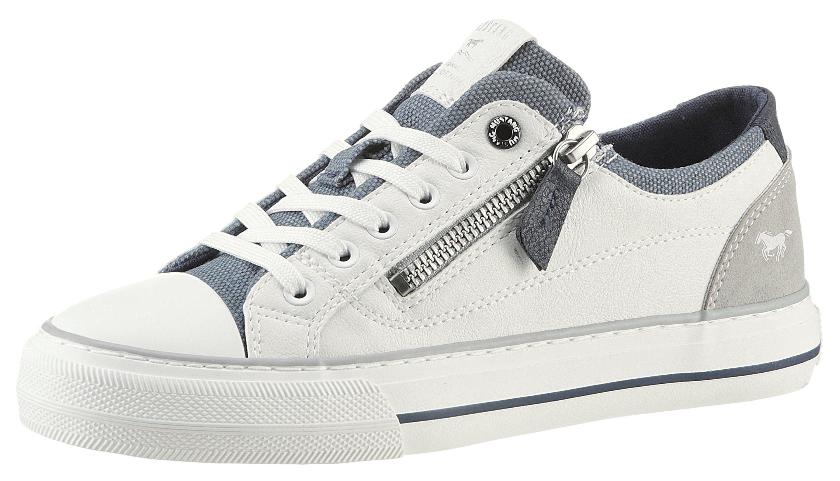 Mustang Shoes Sneaker mit seitlichem Reißverschluss, günstig online kaufen