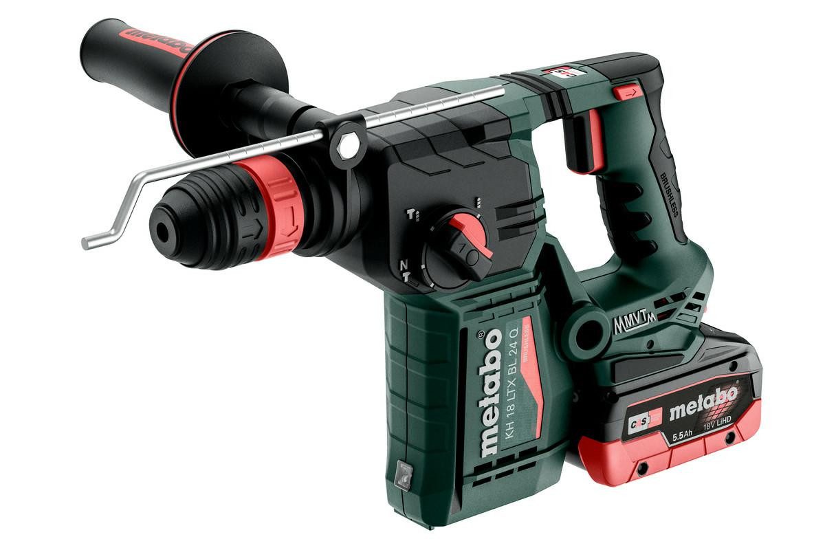 metabo Akku-Bohrhammer METABO Akku-Bohrhammer KH 18 LTX BL 18V LiHD SDS-Plus 2,2J
