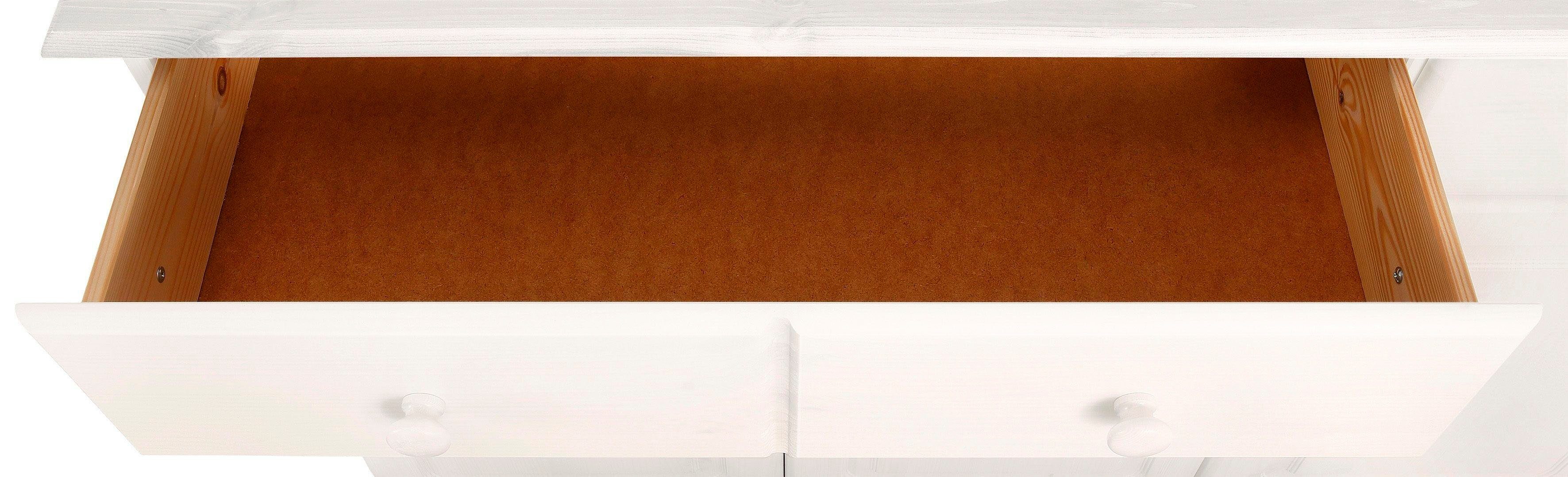 OTTO home Sideboard Mette, Kommode aus massivem Kiefernholz, Breite 156 cm