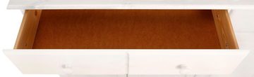Home affaire Sideboard Mette, aus massivem Kiefernholz, in weiteren Farbvarianten, Breite 156 cm