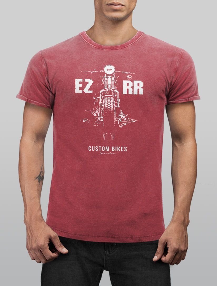 Neverless Print-Shirt Cooles Angesagtes Herren T-Shirt günstig online kaufen
